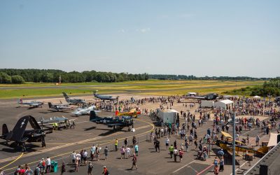 22.000 Besucher feiern 70 Jahre Flughafen Mönchengladbach