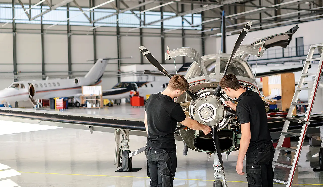 Foto Flughafen Mönchengladbach Werft
