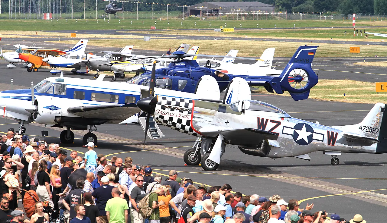 Foto Flughafen Mönchengladbach Event
