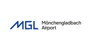 Grafik MGL Mönchengladbach Airport Logo
